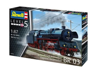 lokomotiva Standard express locomotive 03 class with tender (1:87) Revell 02166